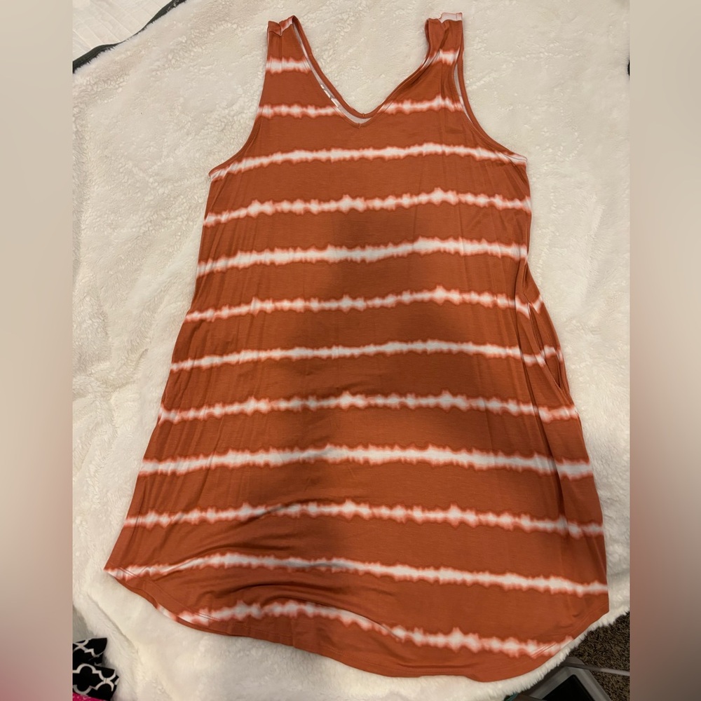 NWT Maurices size L t-shirt dress with pockets